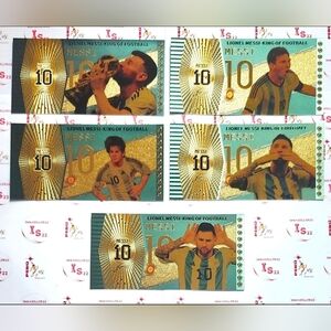 Lionel Messi King of Football Banknote
